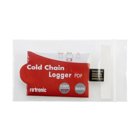 Data logger temperatura monouso per la catena del freddo