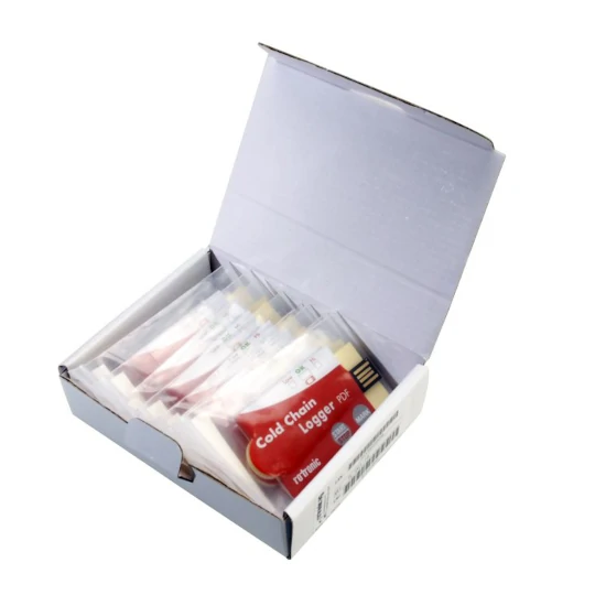 Data logger temperatura monouso per la catena del freddo