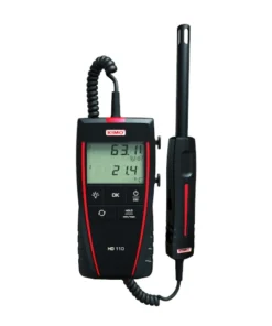 Termoigrometro digitale portatile con sonda estendibile