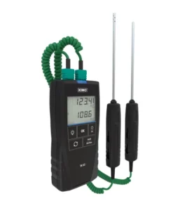 Termometro di precisione a termocoppia 2 canali Kimo TK62